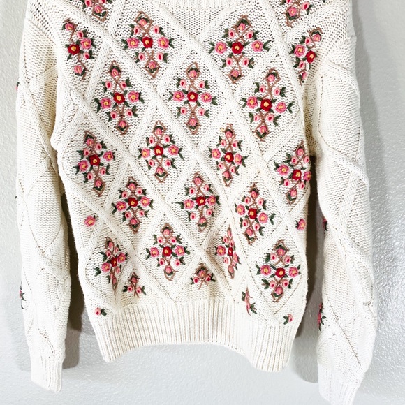 Vintage knit sweater 80s - Picture 3 of 6